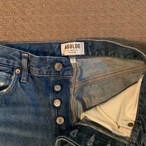 Agolde distressed jeans sz 24